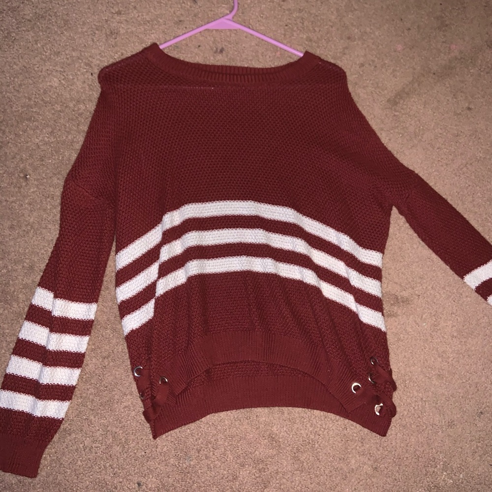 Reddish/orange fall sweater